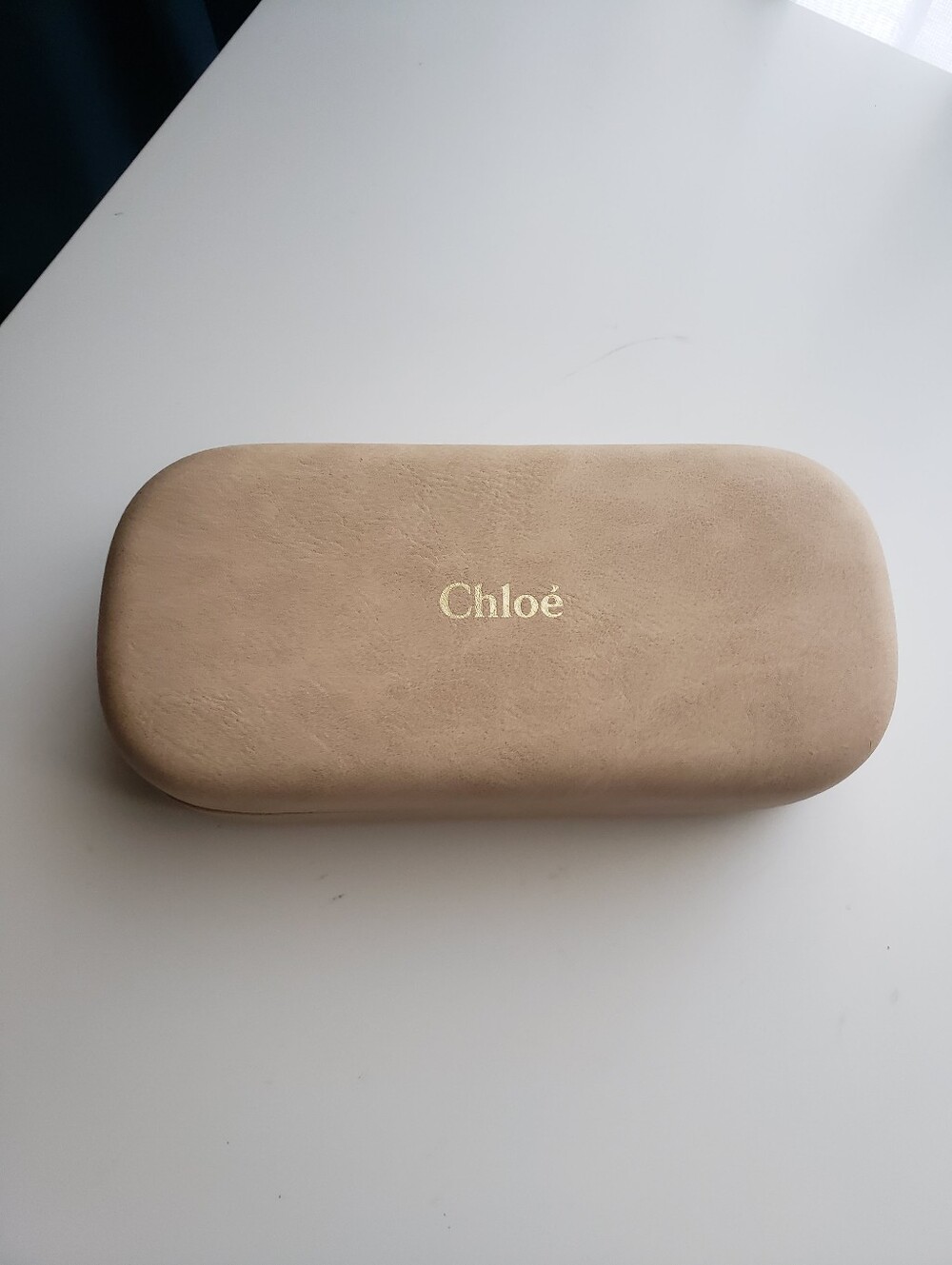 Chloe Beige Sunglasses Case